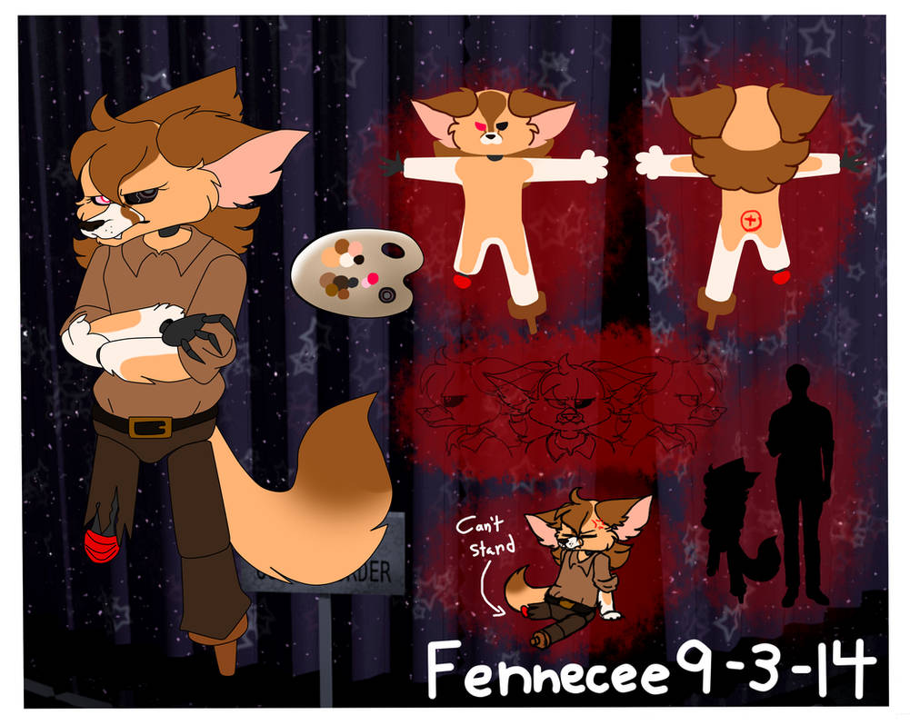 Fennecee Reference Sheet by TheLooneyCharboa