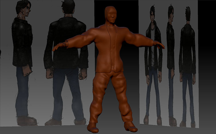 WIP  Character model