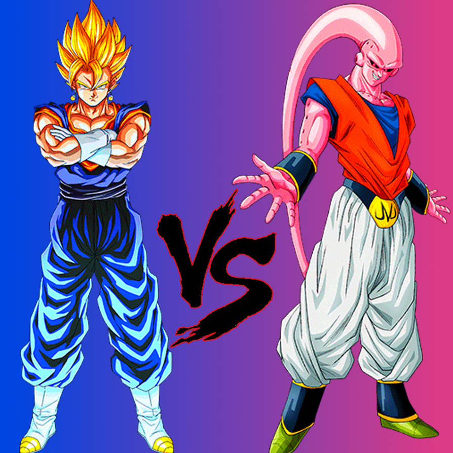 Wallpaper DBZFight Vegetto vs Majin Buu by MajinArtBook on DeviantArt