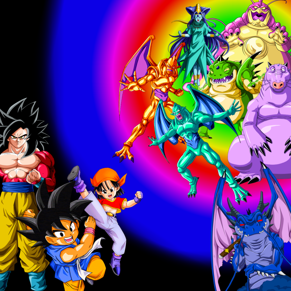 Wallpaper Dbgt Fight Goku Pan Vs Black Shenron By Majinartbook On Deviantart Wallpaper Dbgt Fight Goku Pan Vs Black Shenron By Majinartbook On Deviantart