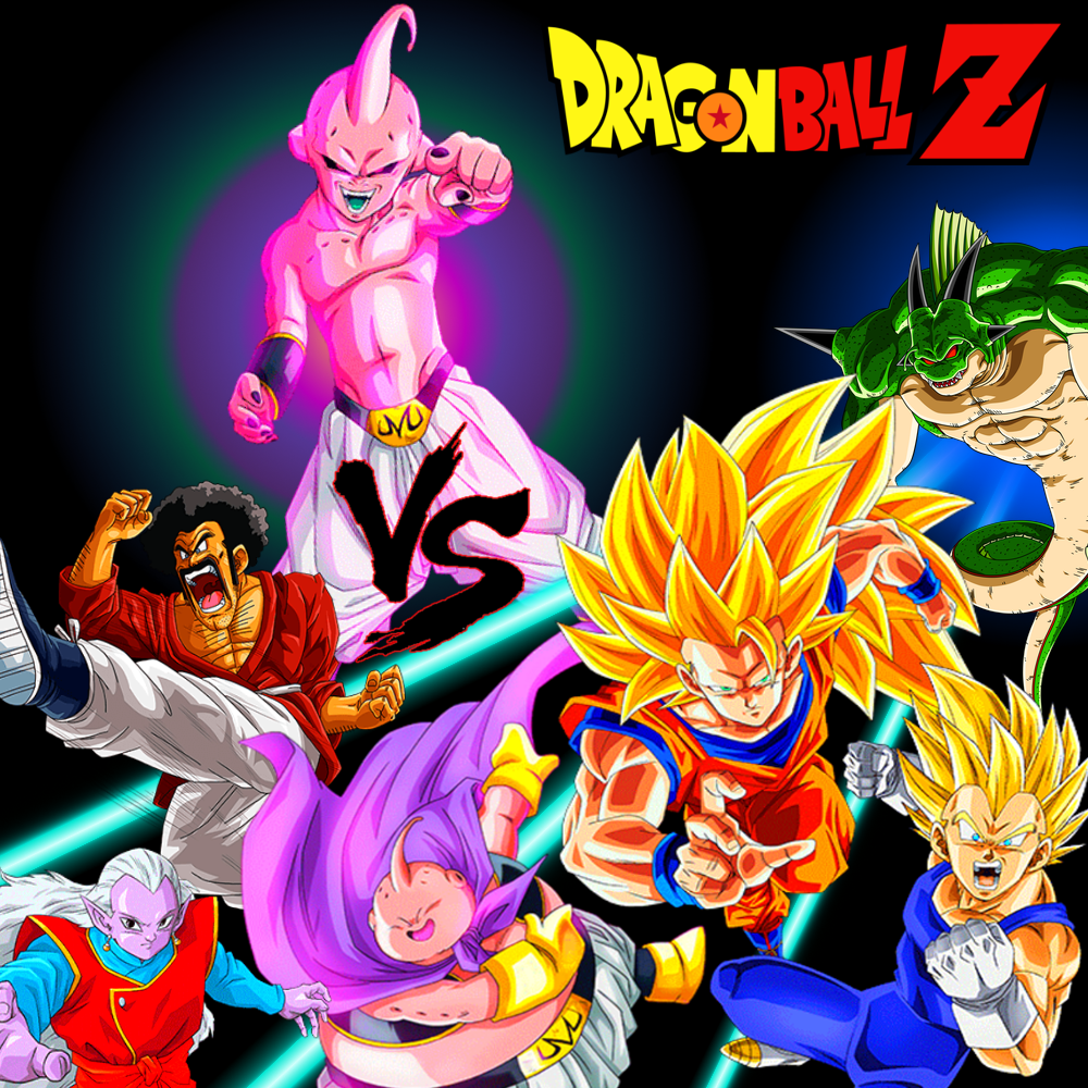 Dragon Ball FighterZ - Majin Boo x Goku 