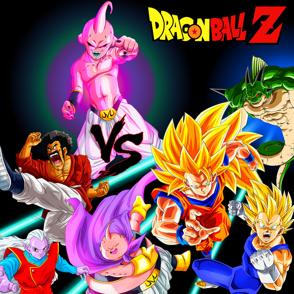 Dragon Ball Z Buu Saga Goku vs Majin Vegeta by Dan9997 on DeviantArt