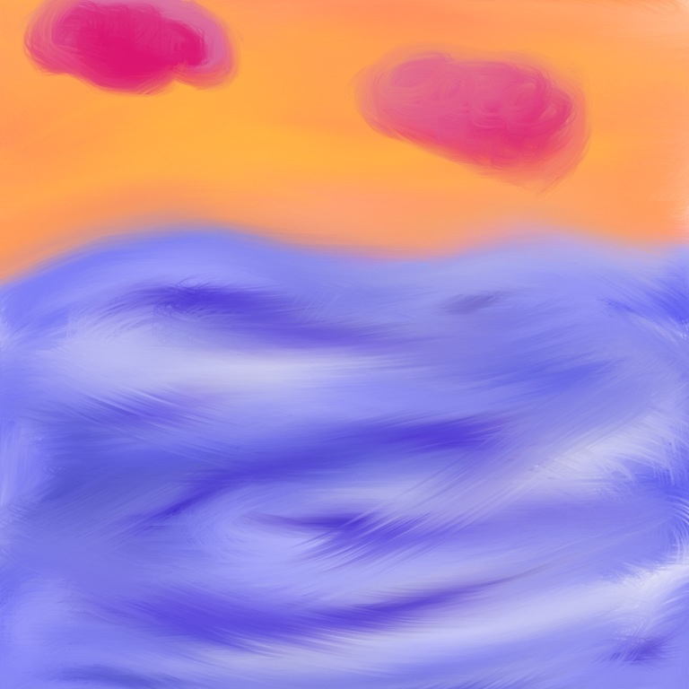 Ocean paint thing