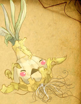 Vegetable creature:art trade