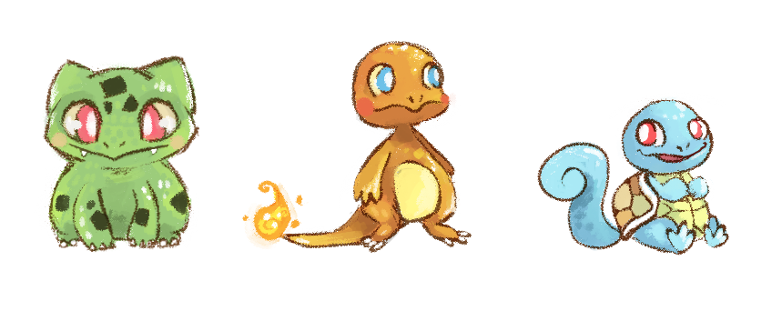 Kanto Starters