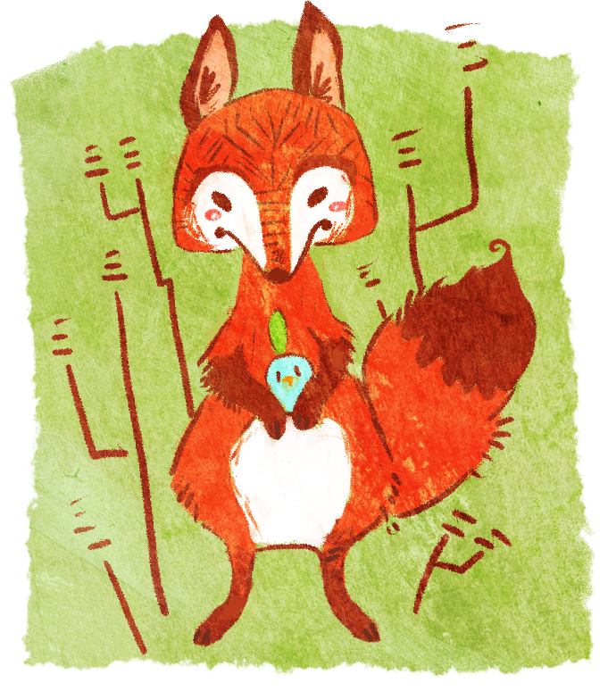 Fox doodle