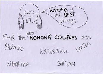 My Favourite Konoha Couples