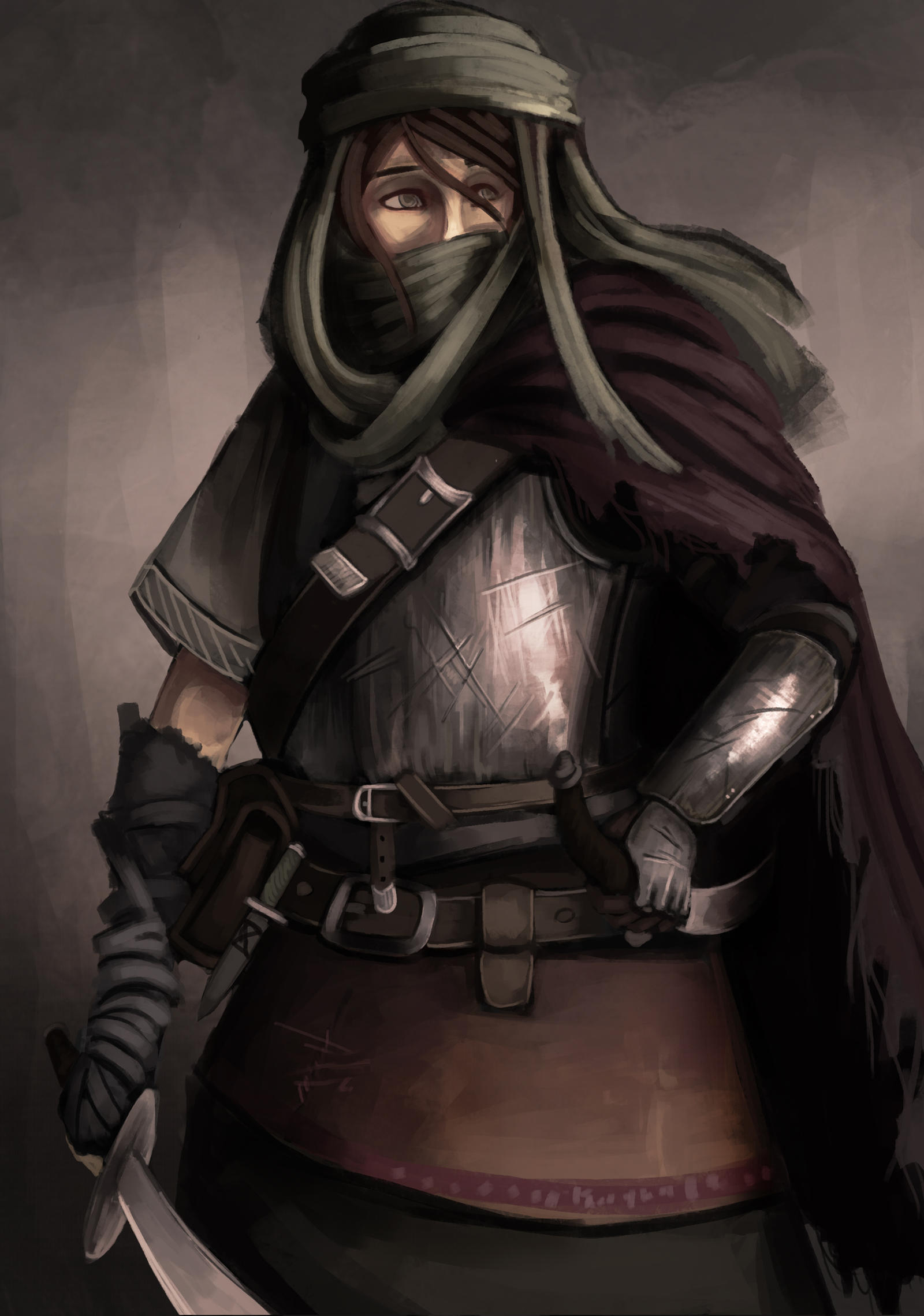 Dark Souls 3 Mercenary Class By Modelchan On DeviantArt dark-souls-3-mercenary-class-by-modelchan-on-deviantart