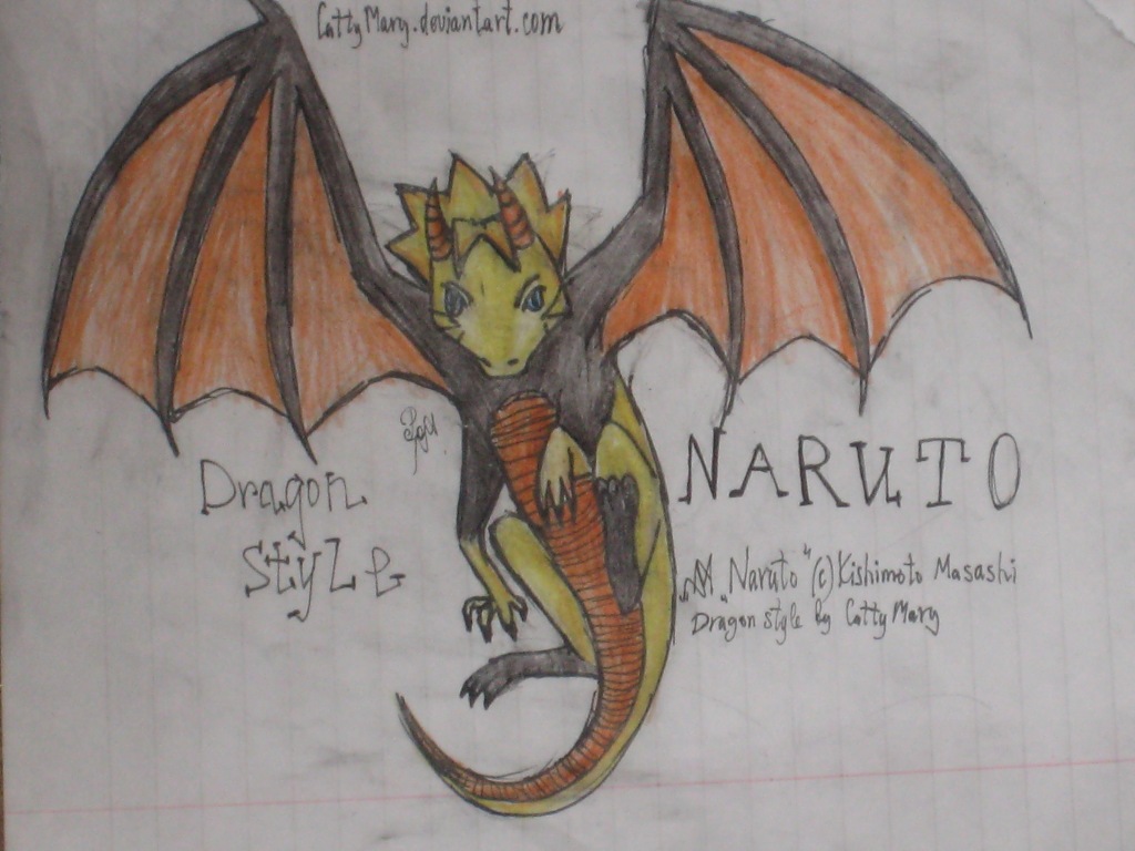 Naruto - Desenho de dragorana - Gartic