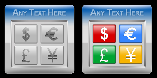 'Currencies' icon