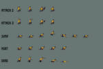 Free Zombie Sprite Sheet Pack Pixel Art by CraftPix on DeviantArt