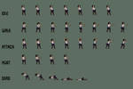 Free Urban Zombie Sprite Sheet Pixel Art Pack by CraftPix on DeviantArt