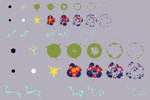 Pixel Bomb Deviantart Bombs and Explosions Pixel Art Set by CraftPix on DeviantArt