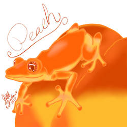 Peach Frog