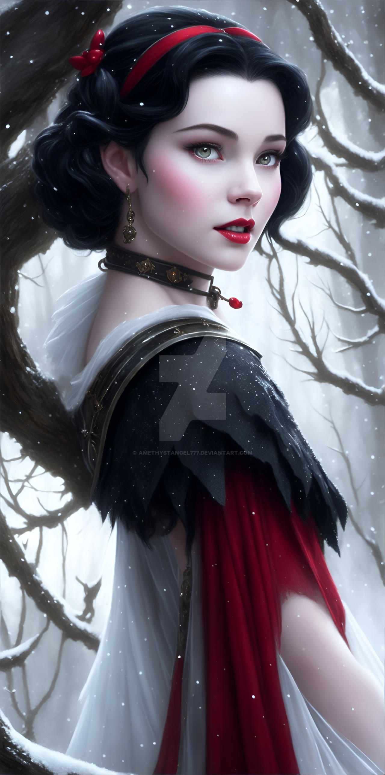 Deviantart Snow Snow White by amethystangel777 on DeviantArt