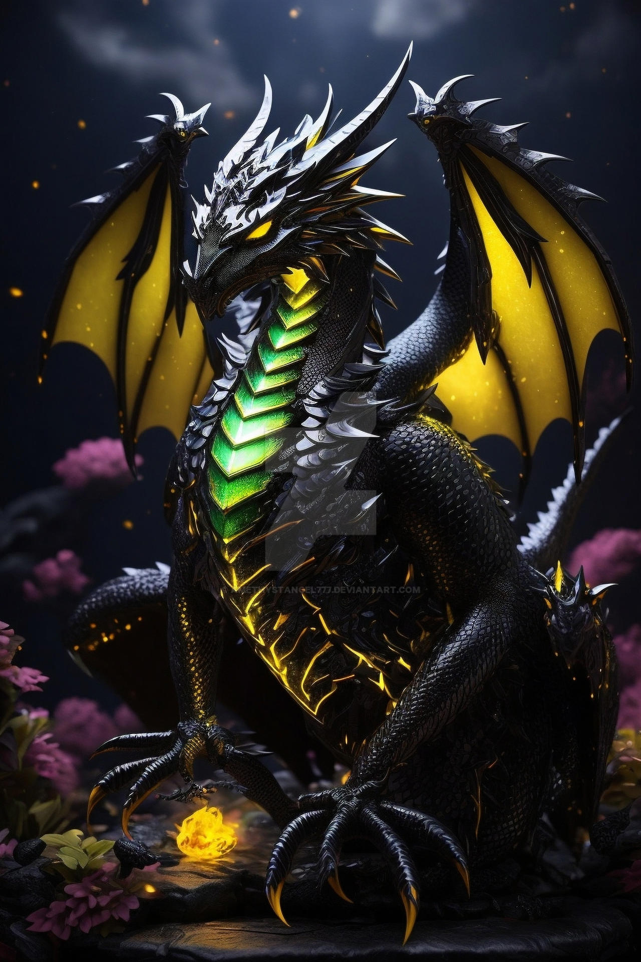 Reaper Dragon by amethystangel777 on DeviantArt