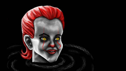 Beverly as Pennywise