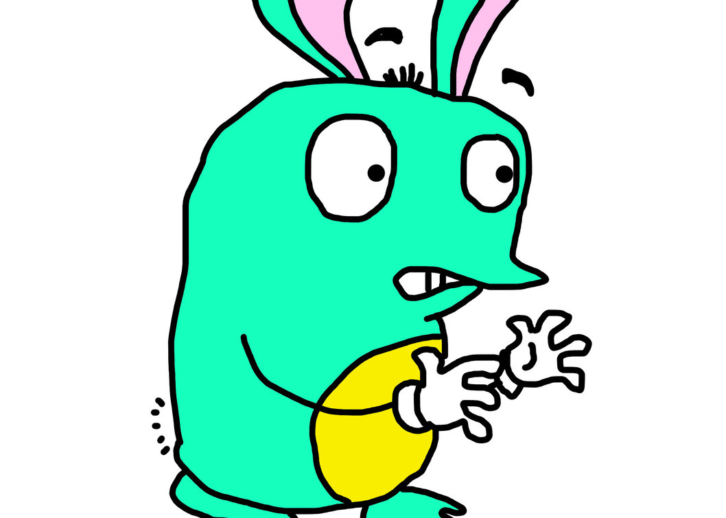 Confused Bunny (Animated) by Javon2000 on DeviantArt