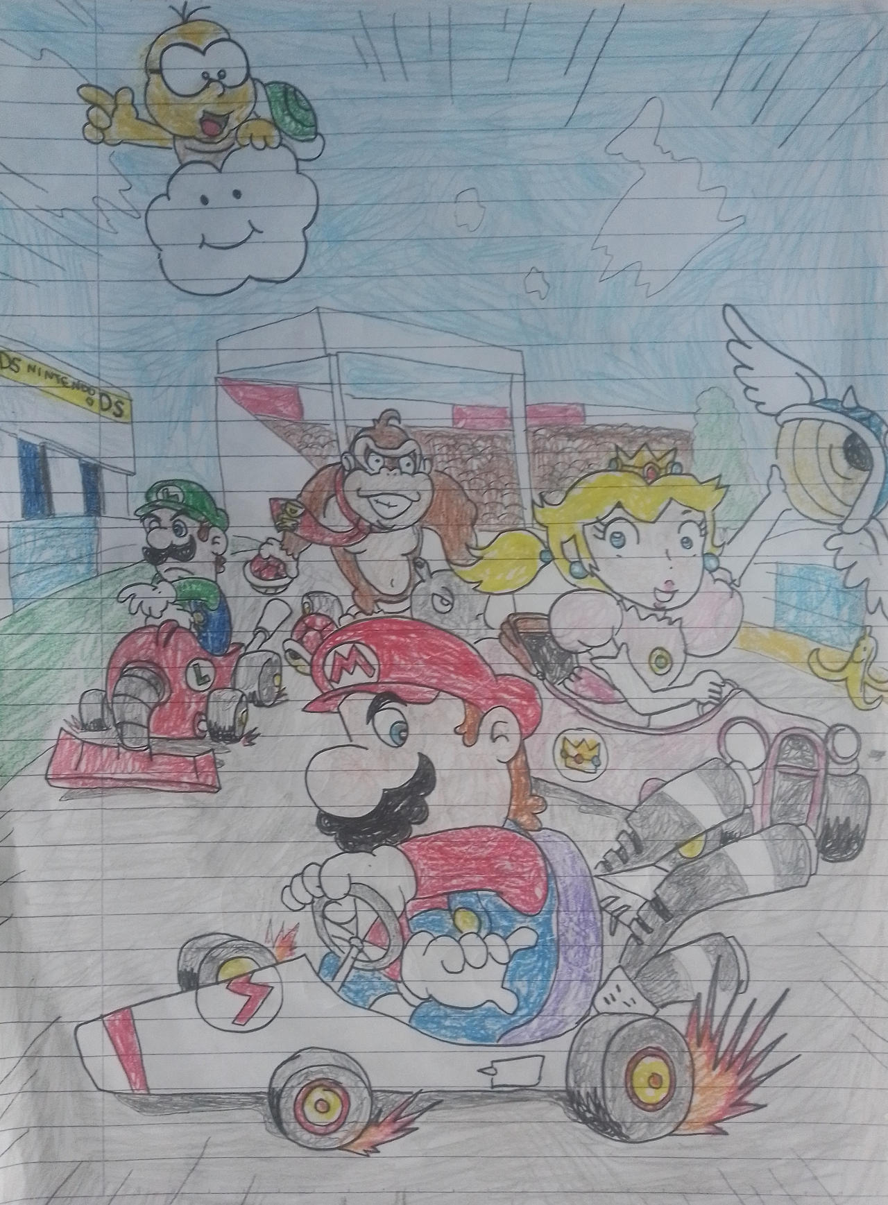 Mario Kart DS is 18 years old today by Javon2000 on DeviantArt