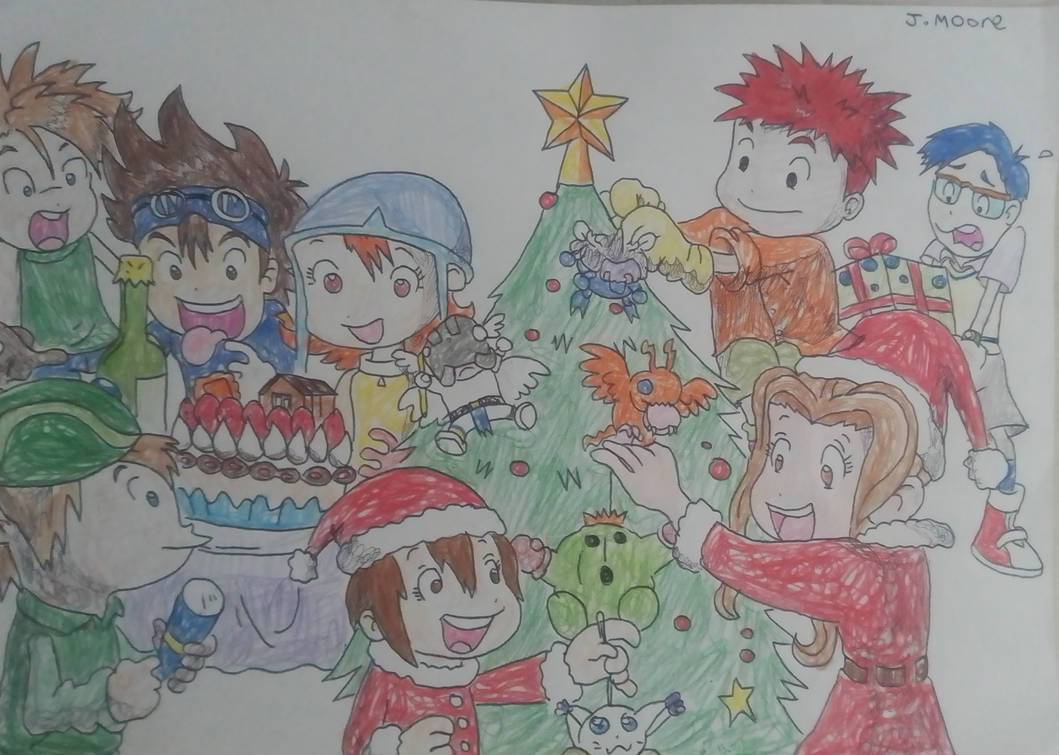 A Digimon Christmas by Javon2000 on DeviantArt
