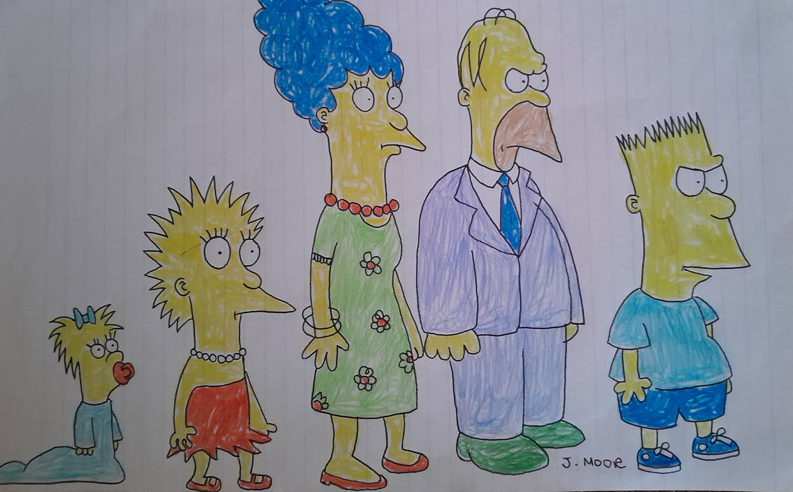 The Simpsons (The Tracey Ullman Show) by Javon2000 on DeviantArt