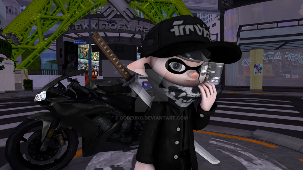 (SFM / Splatoon) Mysterious K Gray Inkling by Godeung on DeviantArt