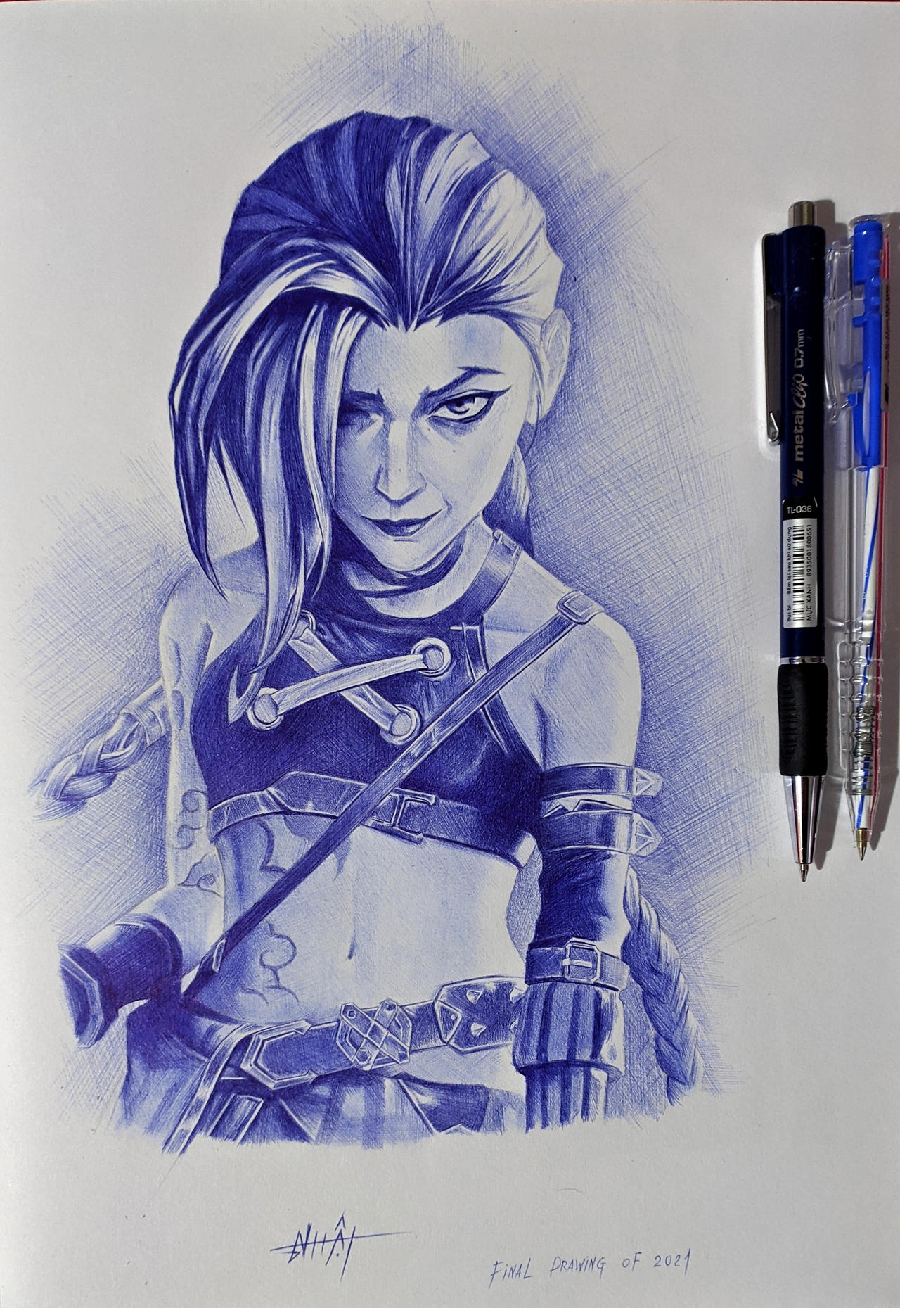 Jinx_Arcane by pelaio on DeviantArt