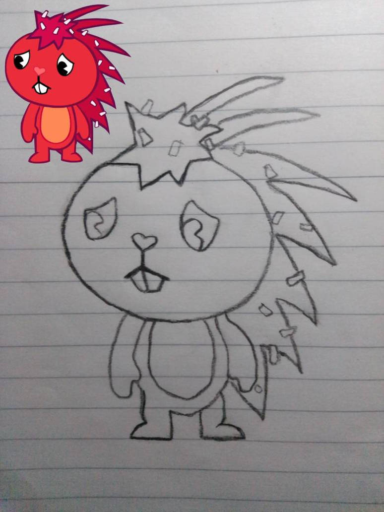 HTF Flaky Drawing by EvilFurkan on DeviantArt