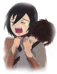 Mikasa and Eren (Meaningful Moments 3) by Winryi-chan