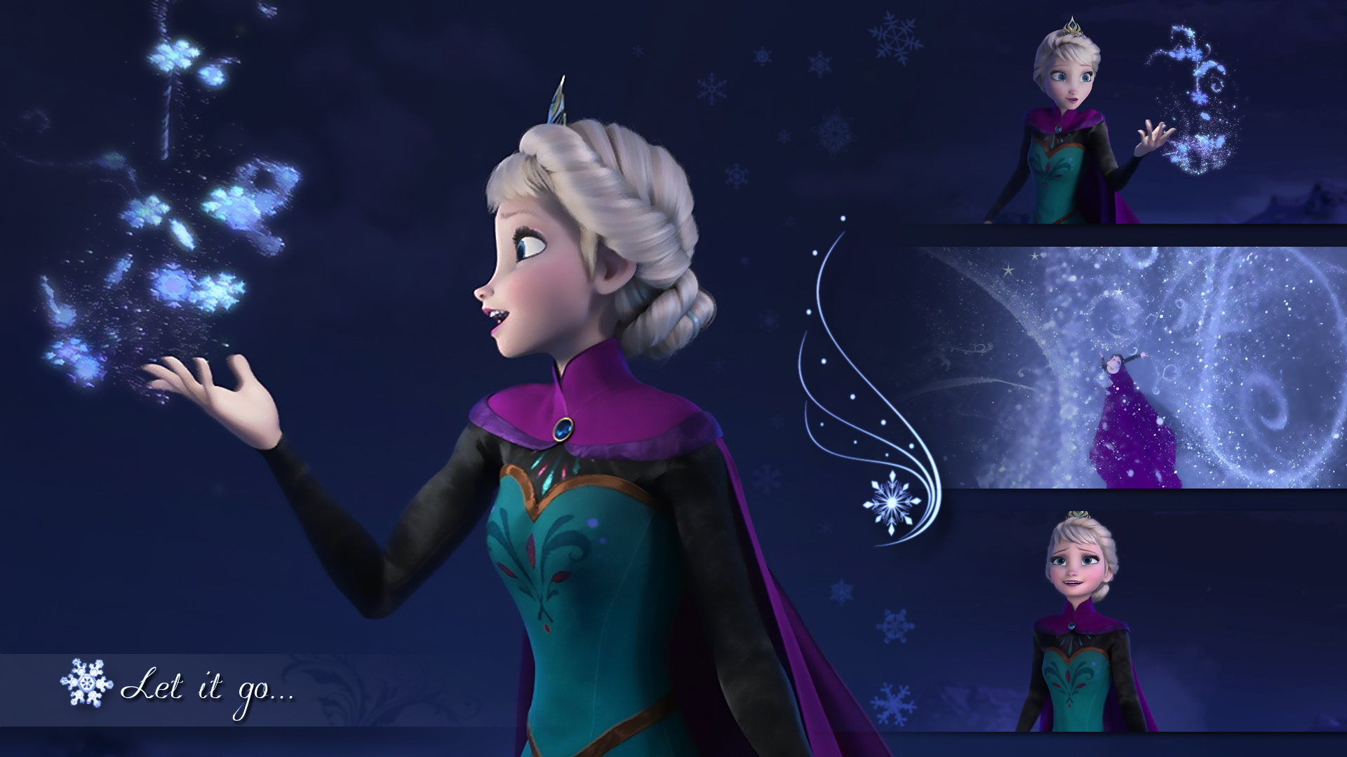 Elsa, Frozen - Wallpaper by BushMaid on DeviantArt Elsa, Frozen - Wallpaper by BushMaid on DeviantArt
