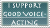 Voice Actor Stamp