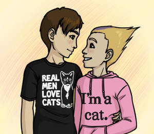 Real men love cats