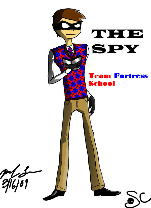 Team Fortress School-The Spy