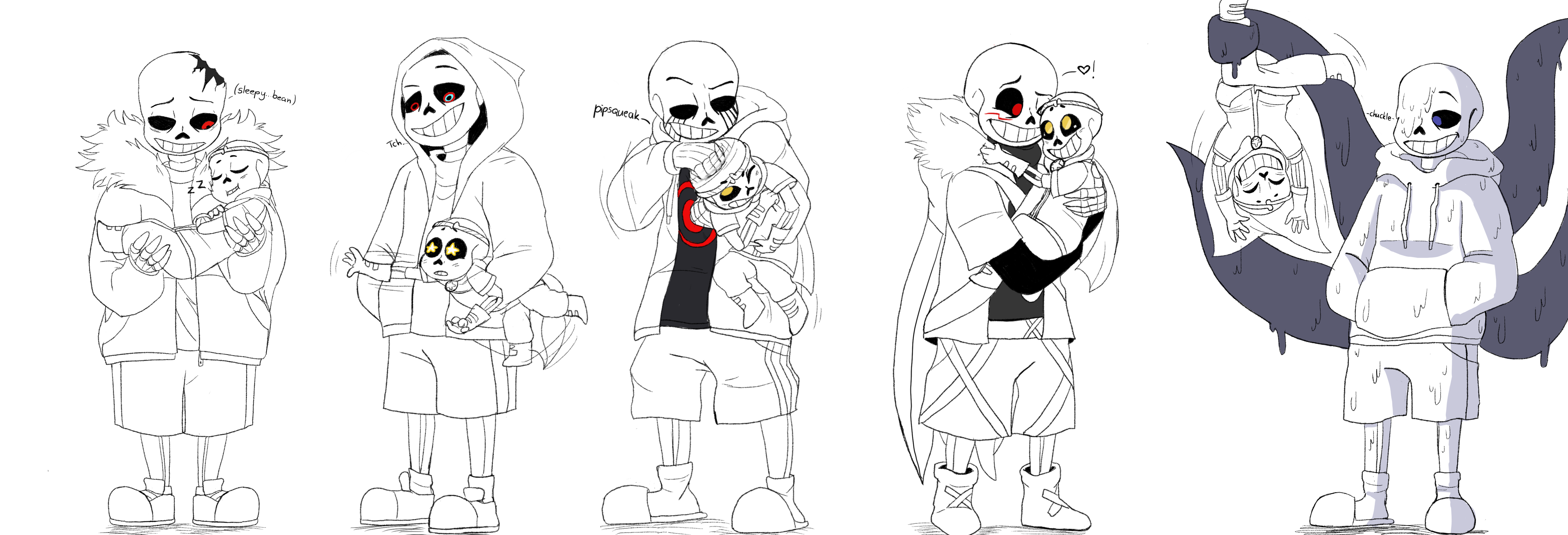 Fanart: Dream sans! (Ispired by one small dream fanfic