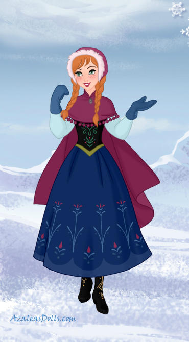 Anna Out Cold Anna Winter version by PadmeSkywalker24 on DeviantArt