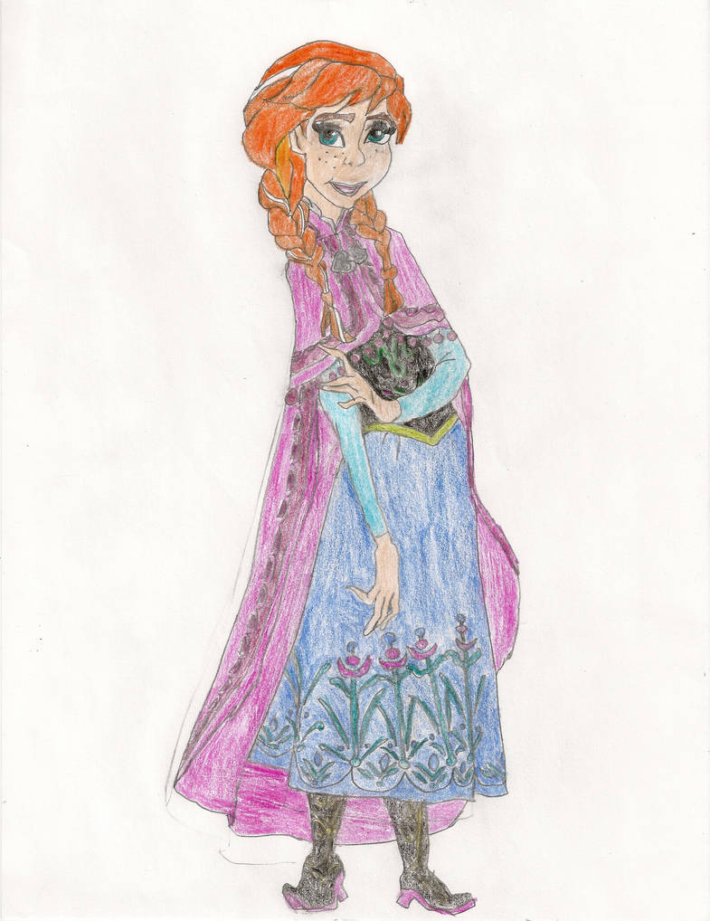 Anna Spring Character Anna Winter by PadmeSkywalker24 on DeviantArt