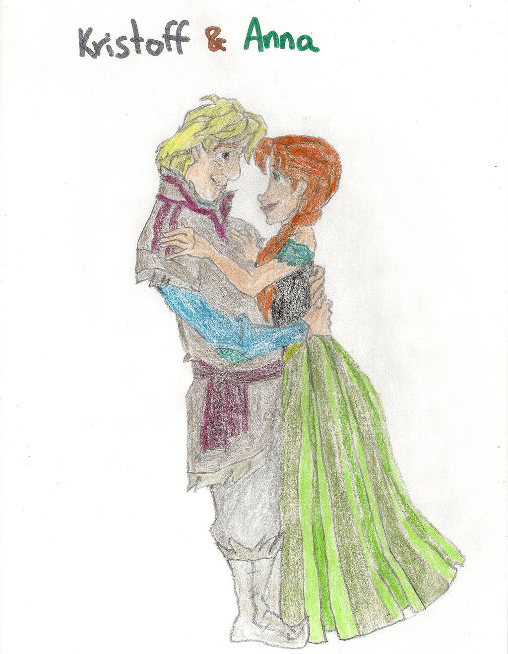 Anna and Kristoff