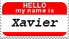 Xavier Stamp by LittleMissCyclone on DeviantArt