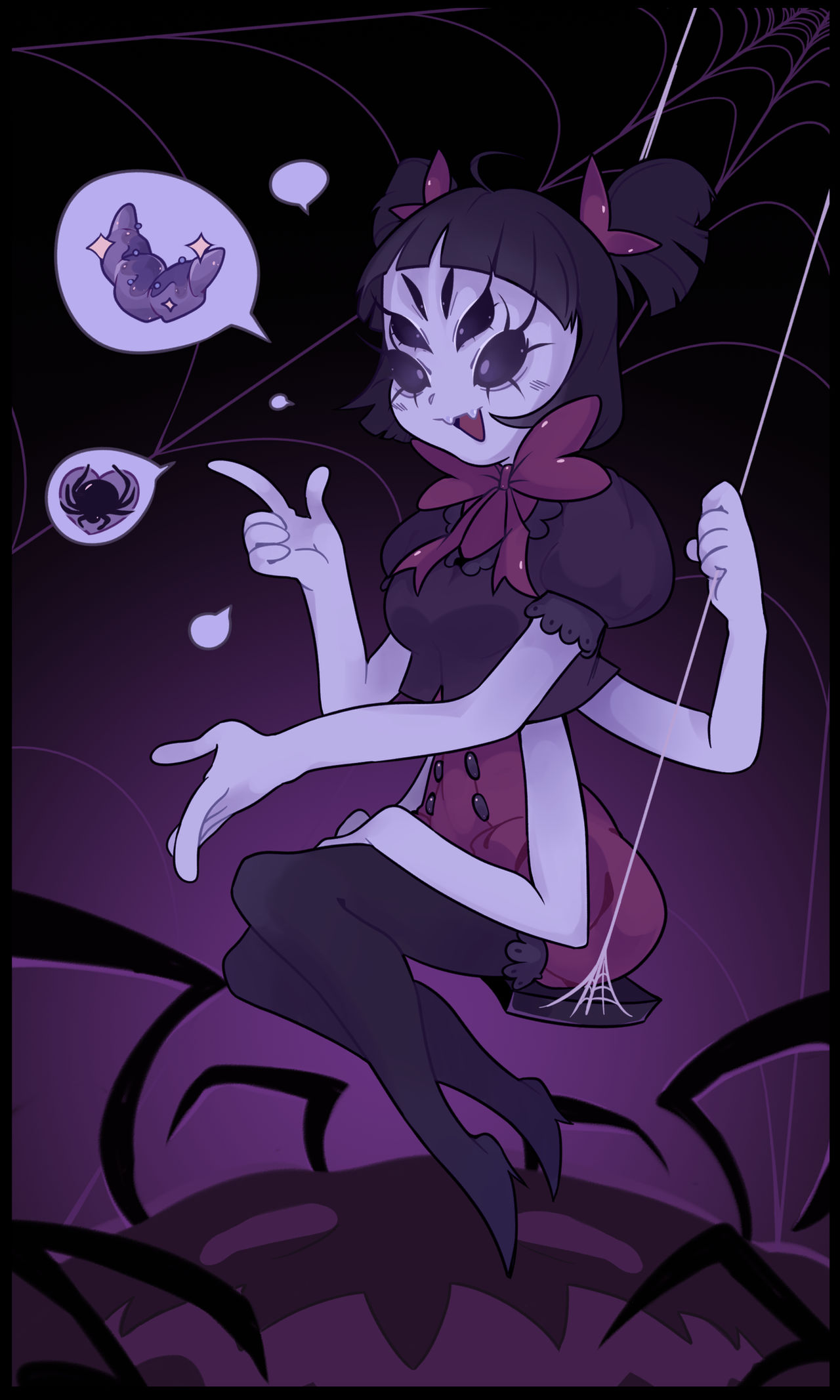 Muffet Raffle Muffet by zchemmm on DeviantArt