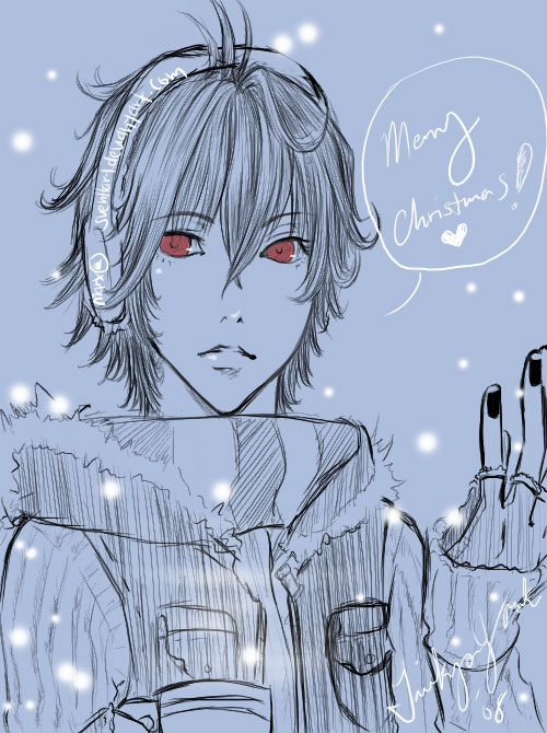 Seasons Greeting 08 Sketch