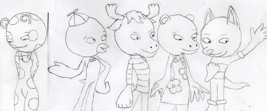 Backyardigans Redraw backyardigans by king-k-roo on DeviantArt