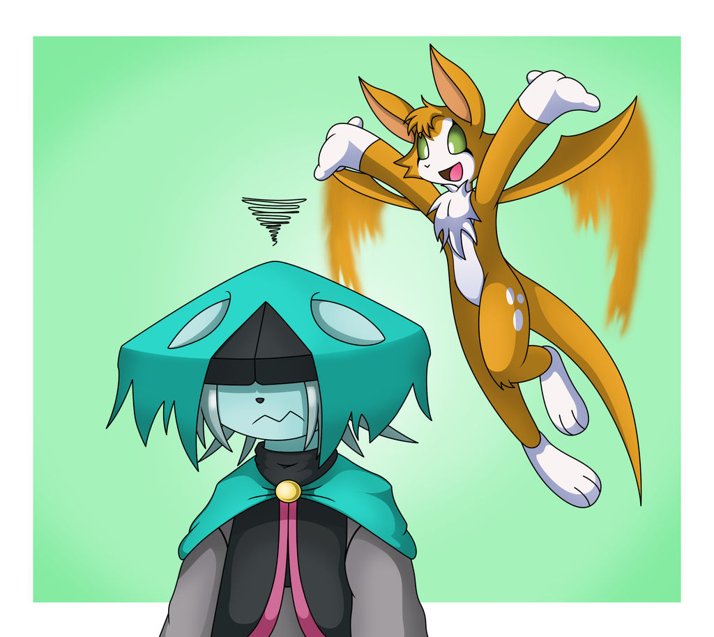 Deviantart Fidget Dust Dust and Fidget by Emiridian on DeviantArt