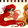 Ariel and Aurora: Concept Art