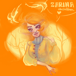 Draw this in your style: Magical Deer by ZARINAABZALILOVA