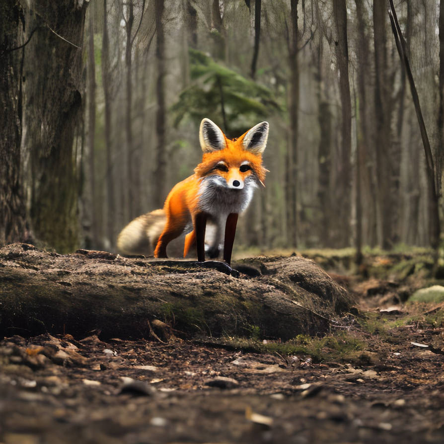 Forest Foxtale Forest Fox. by Jason-Oatman on DeviantArt