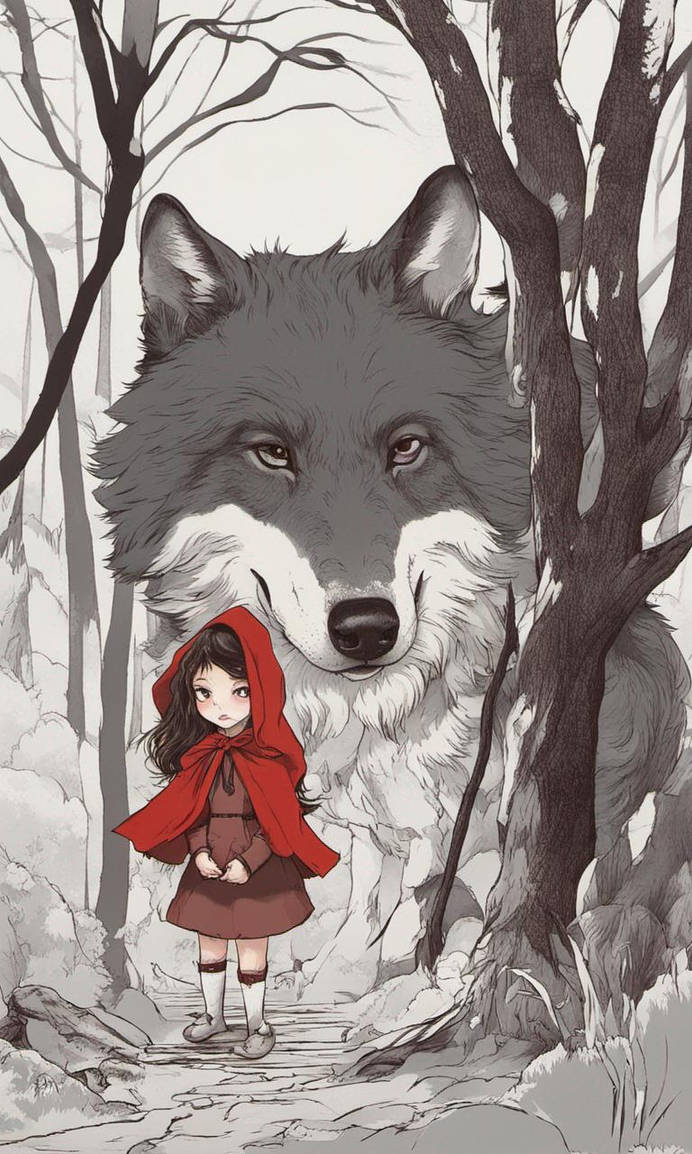 Little Red Riding Wolf. by Jason-Oatman on DeviantArt