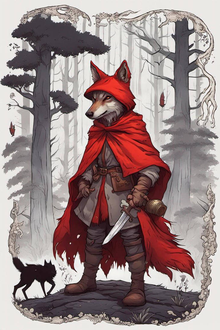 Little Red Riding Wolf. by Jason-Oatman on DeviantArt