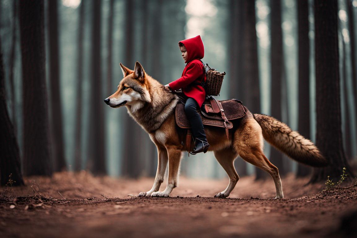 Little Red Wolf Rider. by Jason-Oatman on DeviantArt