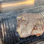Grilling Steak.
