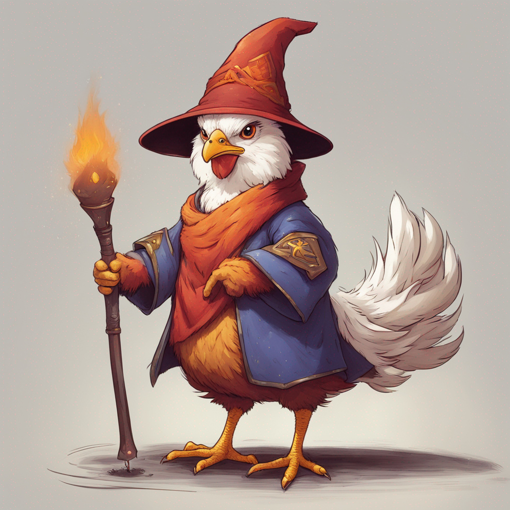 Furry Chicken Wizard. by Jason-Oatman on DeviantArt